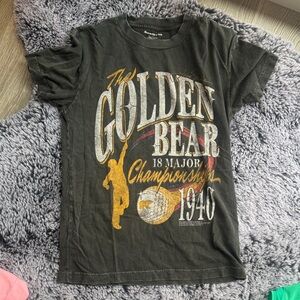 Abercrombie & Fitch Kids Graphic Tee - Black and Gold